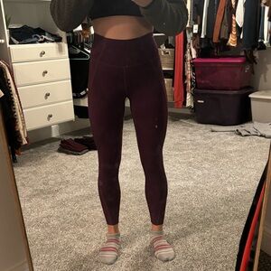 P'tula Deep Burgundy Leggings, size small